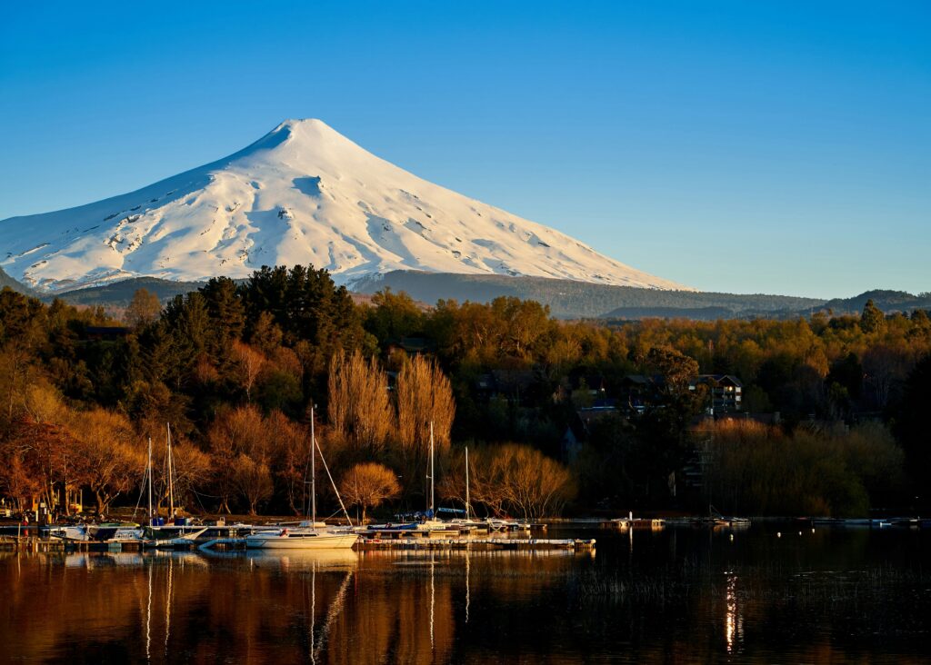 pucón, no chile