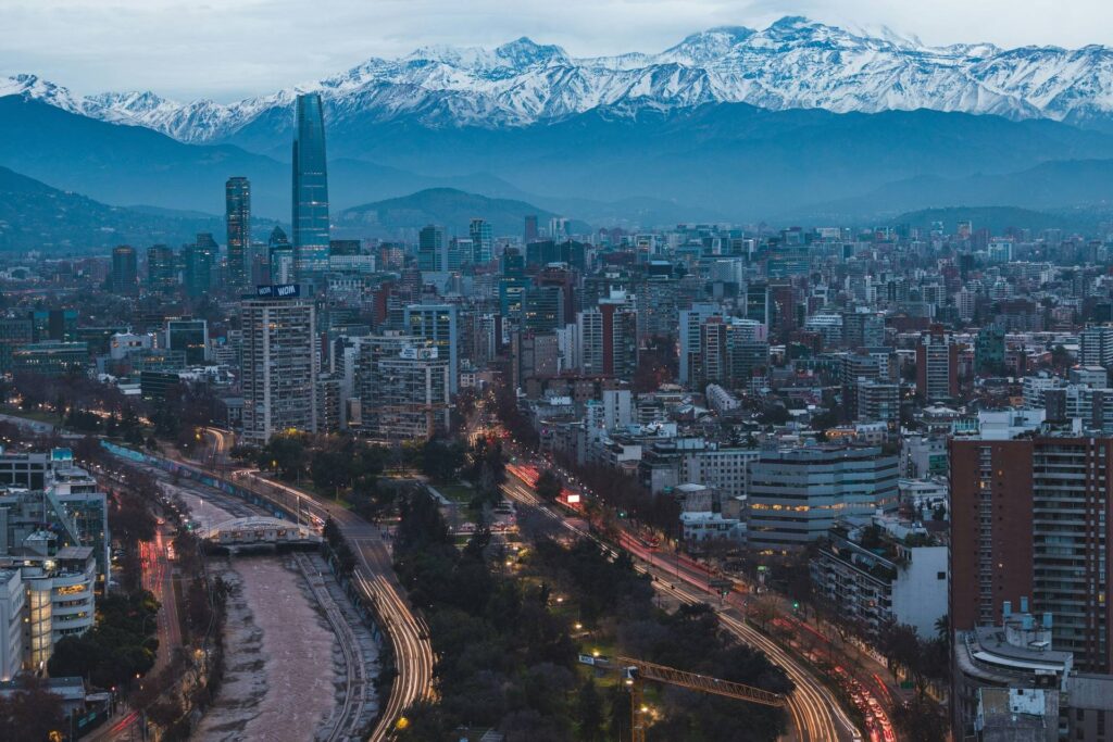 noite em santiago, chile